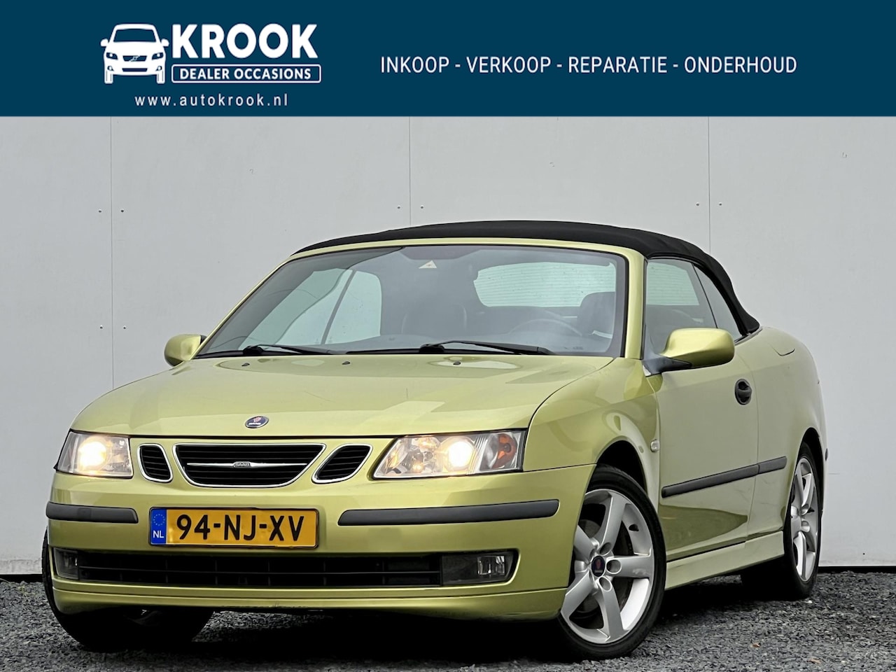 Saab 9-3 Cabrio - 2.0t Vector | 2003 | 1e eigenaar | - AutoWereld.nl