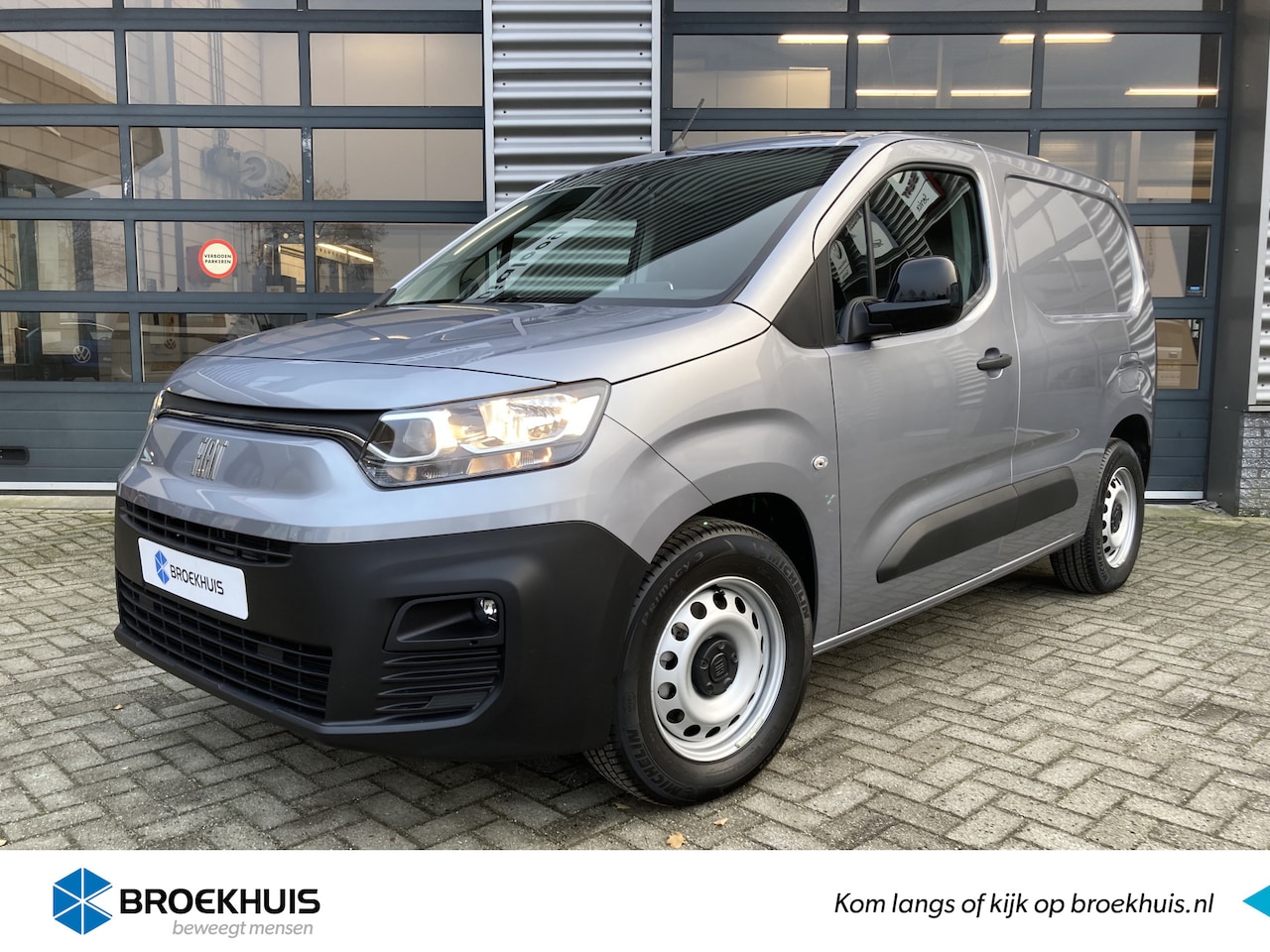 Fiat E-Doblo - 136 L1 50 kWh | € 7.552,- Voorraad Voordeel | Naviagatie | Climatronic | Parkeer sensoren - AutoWereld.nl