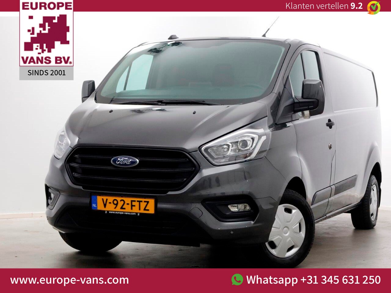 Ford Transit Custom - 2.0 TDCI 130pk L2H1 Trend/LED/Carplay 11-2022 - AutoWereld.nl