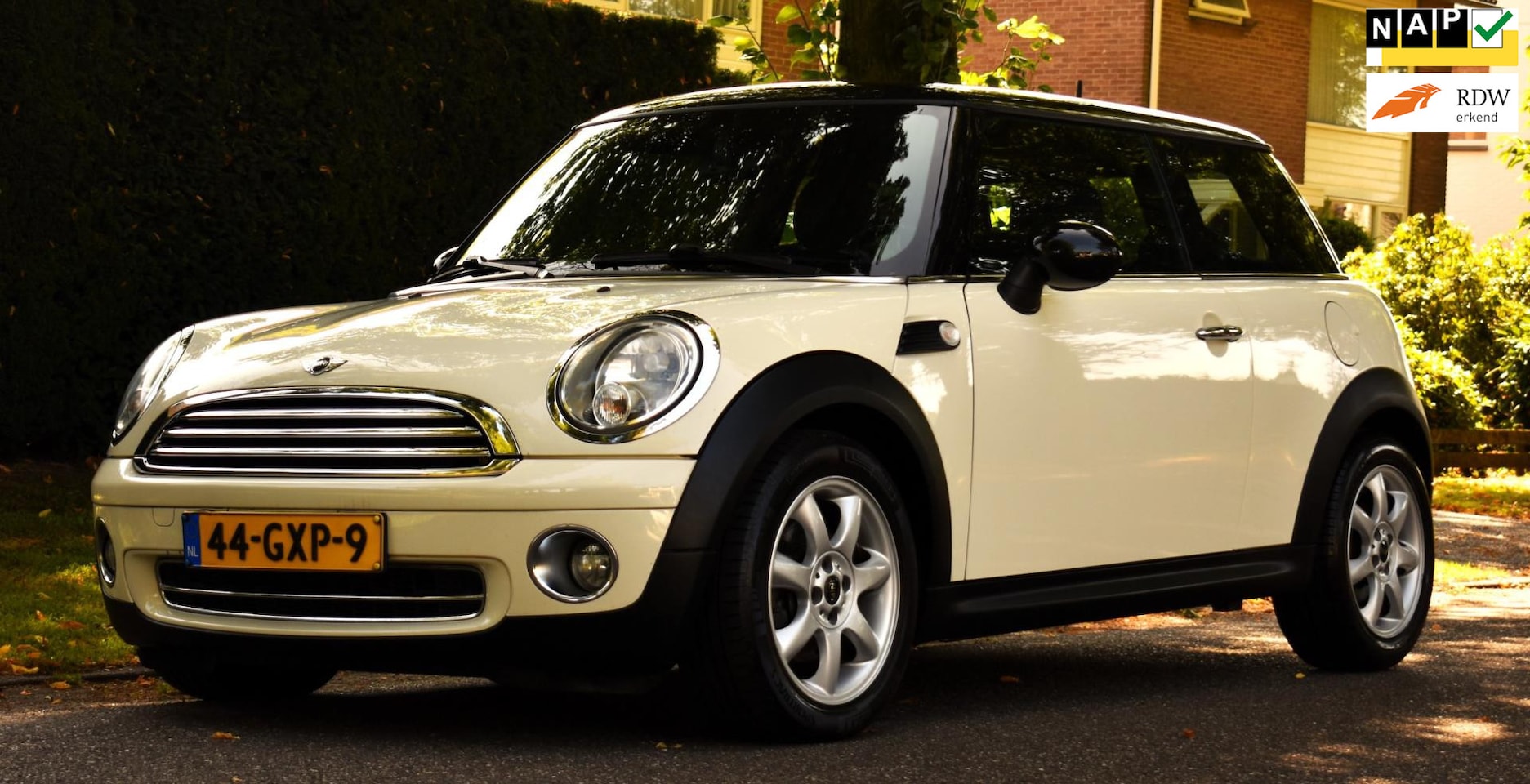 MINI Cooper - Mini 1.6 Pepper MET AIRCO, CRUISE CONTROL EN MEER! APK 8 Aug 2025 - AutoWereld.nl