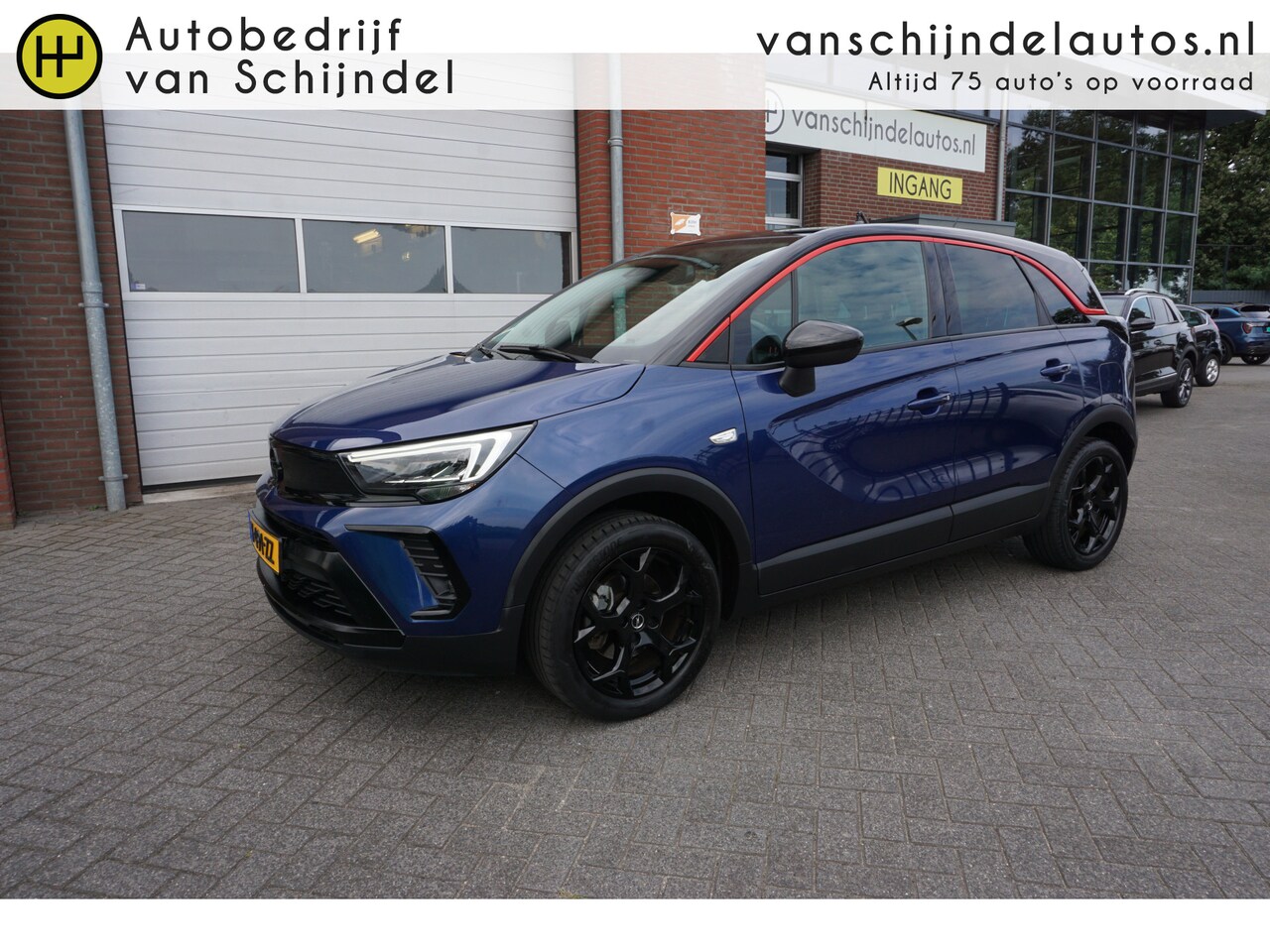 Opel Crossland - 1.2 TURBO 110PK GS LINE LUXE JUNI 2022 NAVIGATIE ANDROID-APPLECARPLAY 17INCH FULL LED 1-2 - AutoWereld.nl