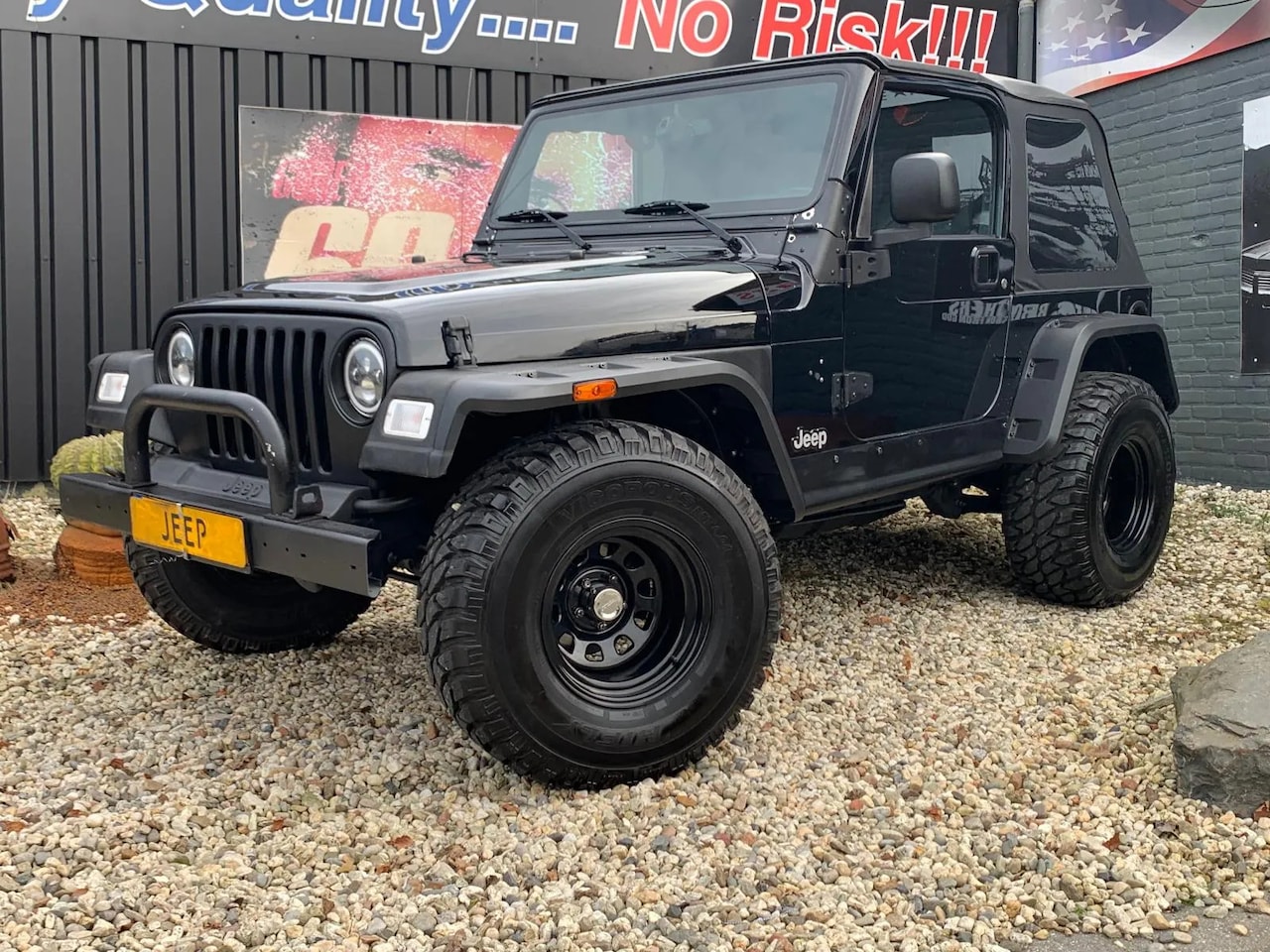 Jeep Wrangler - -4.0i THE BLACK RUGGED RIDGE EDITION- - AutoWereld.nl