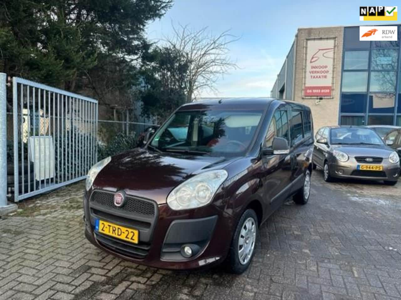 Fiat Doblò - 1.4 Dynamic 1.4 Dynamic, LPG/G3, Apk 05/2025, 2x Schuifdeur - AutoWereld.nl