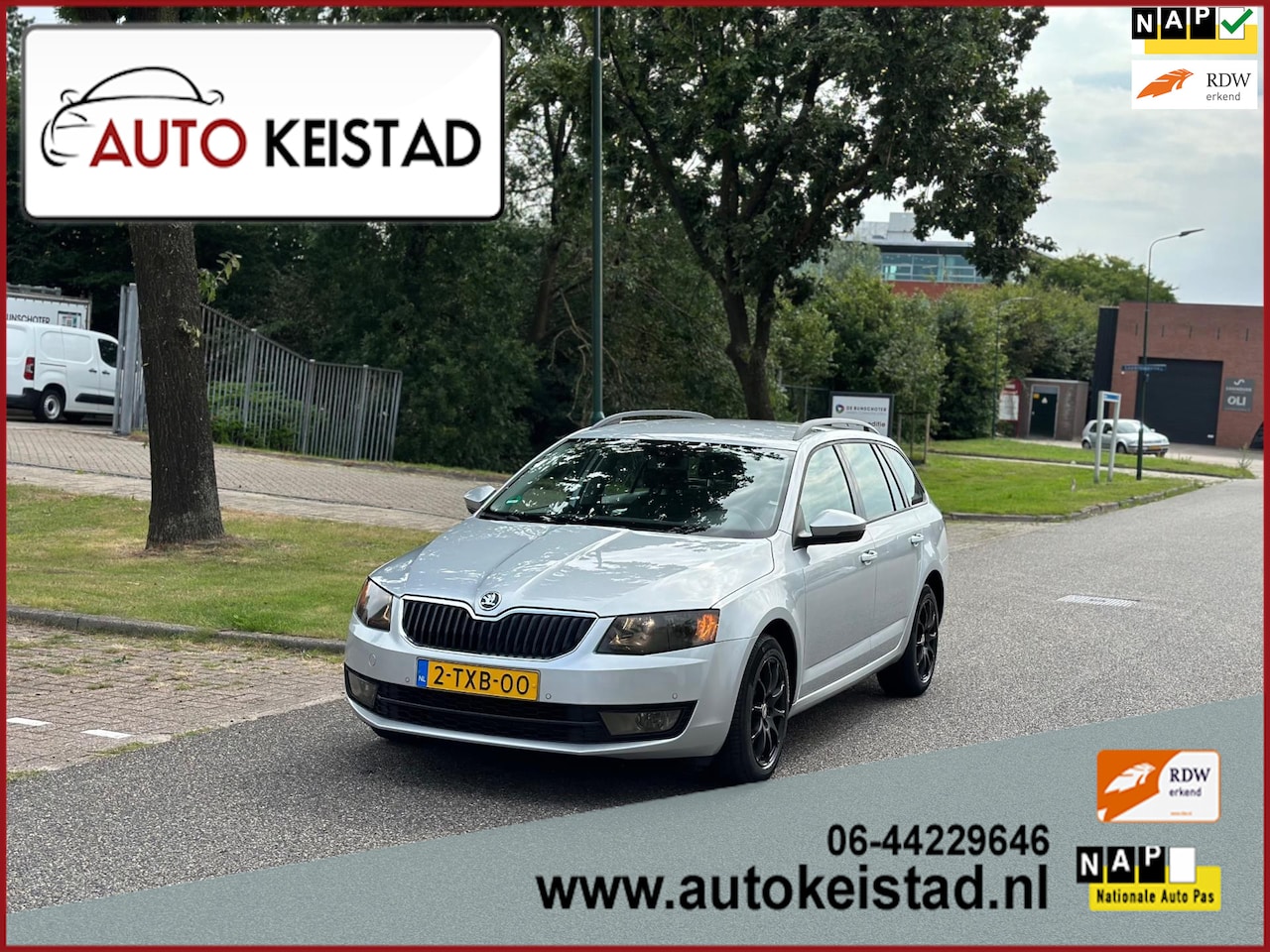 Skoda Octavia Combi - 1.2 TSI DSG GREENTECH NAVIGATIE/CLIMA/CRUISE! SUPER STAAT! - AutoWereld.nl