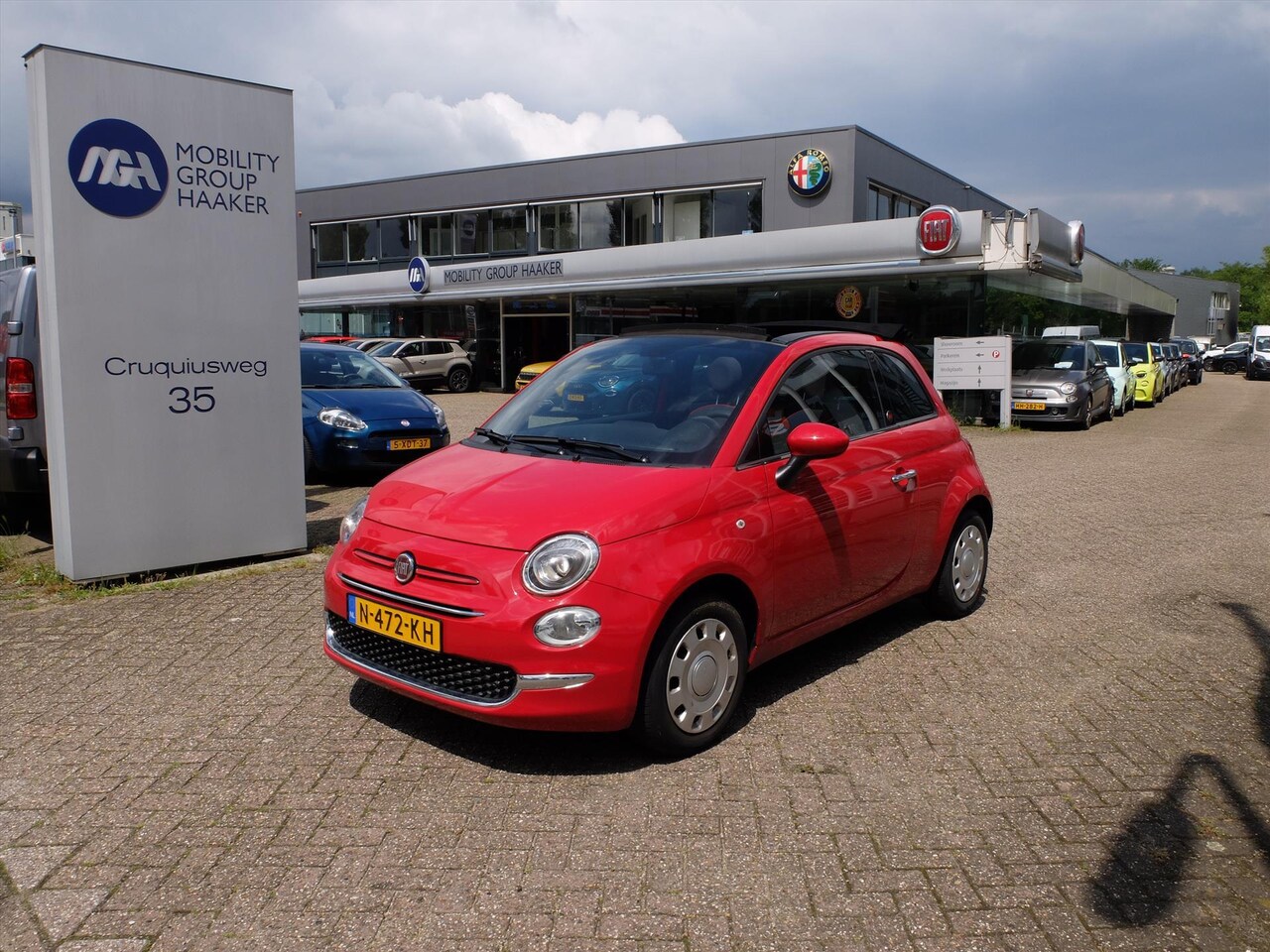 Fiat 500 C - 1.0 Hybrid Red 1.0 Hybrid RED - AutoWereld.nl