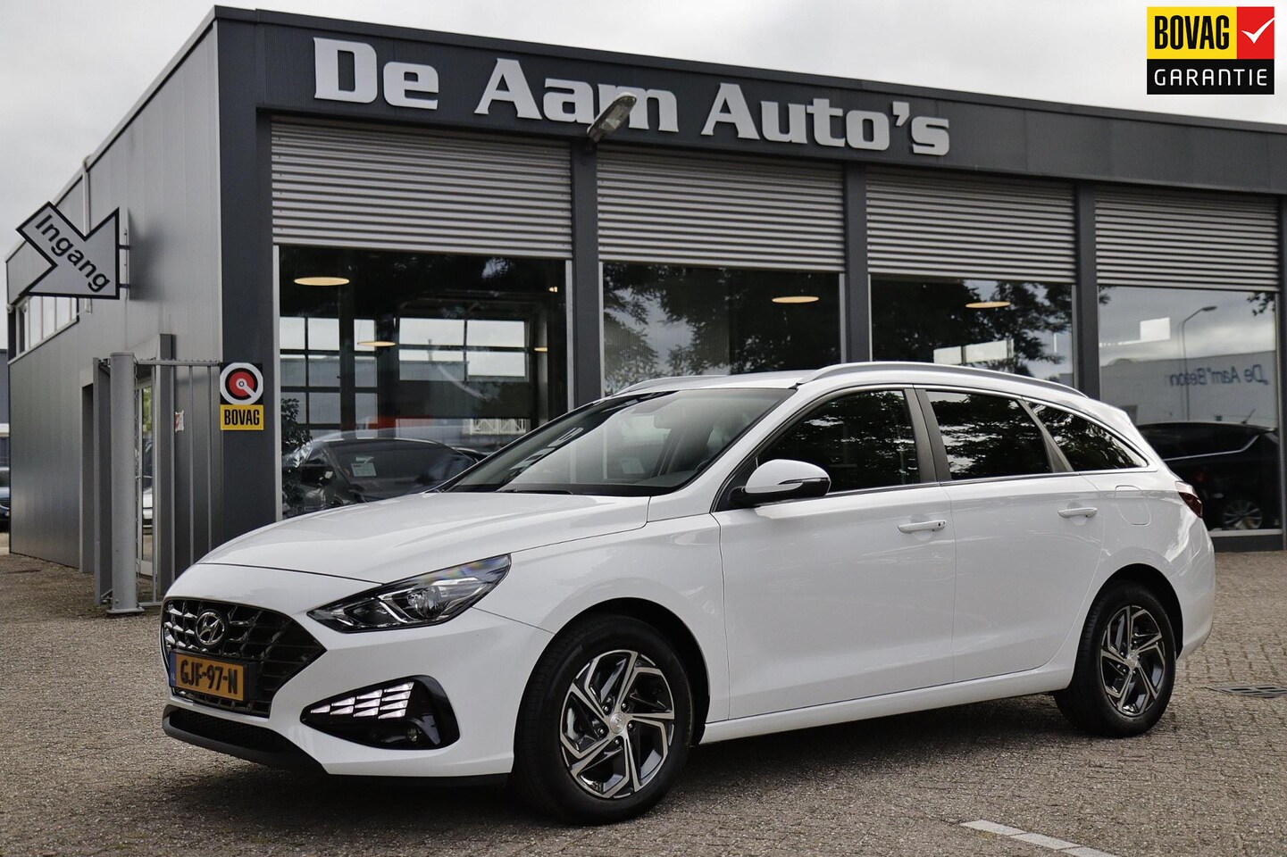 Hyundai i30 Wagon - 1.0 T-GDi MHEV Automaat Camera Acc Carplay Half Leder Btw - AutoWereld.nl