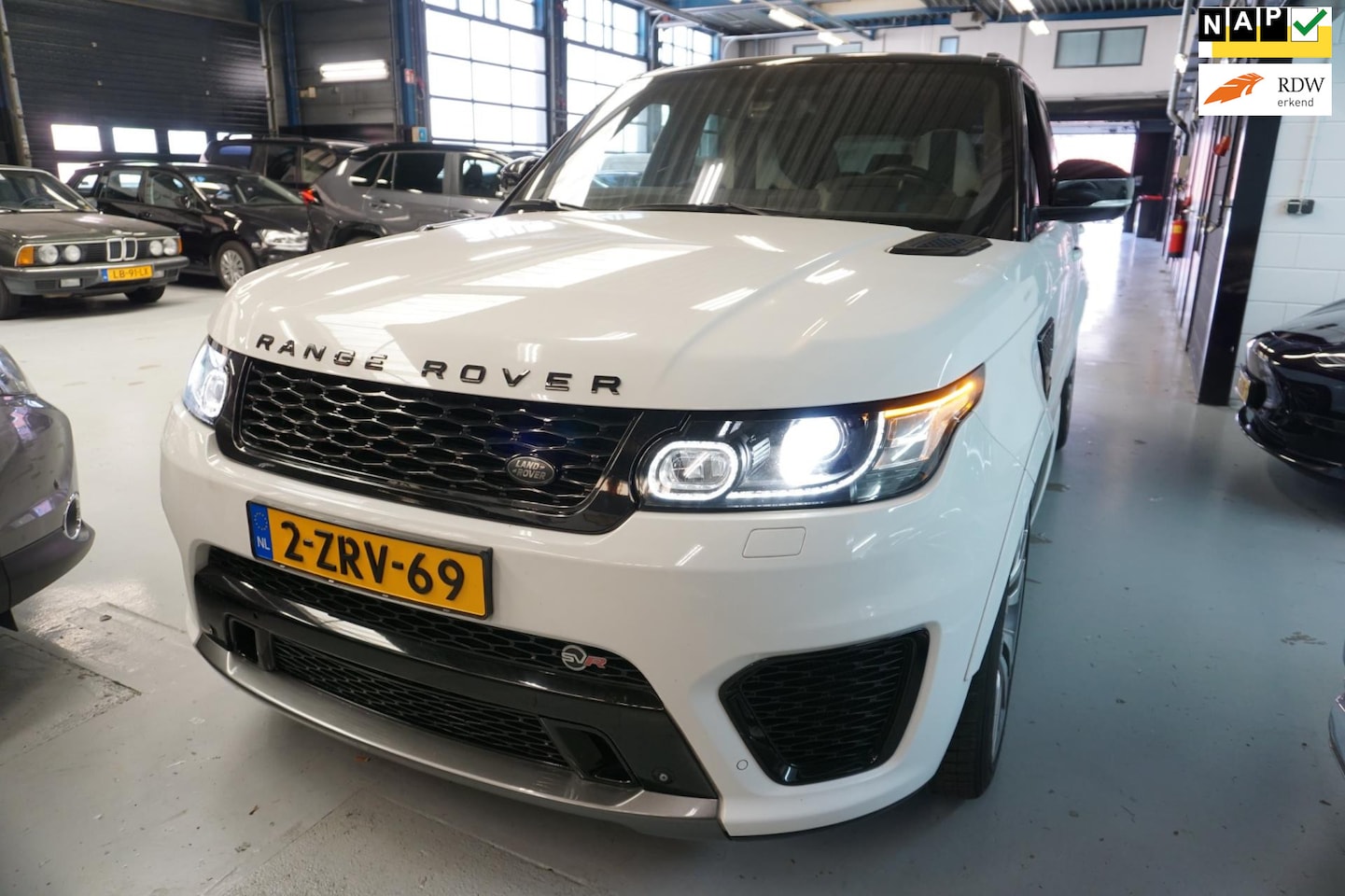 Land Rover Range Rover Sport - 5.0 V8 Supercharged SVR /EXPORT EX BPM /MOTOR DEFECT - AutoWereld.nl