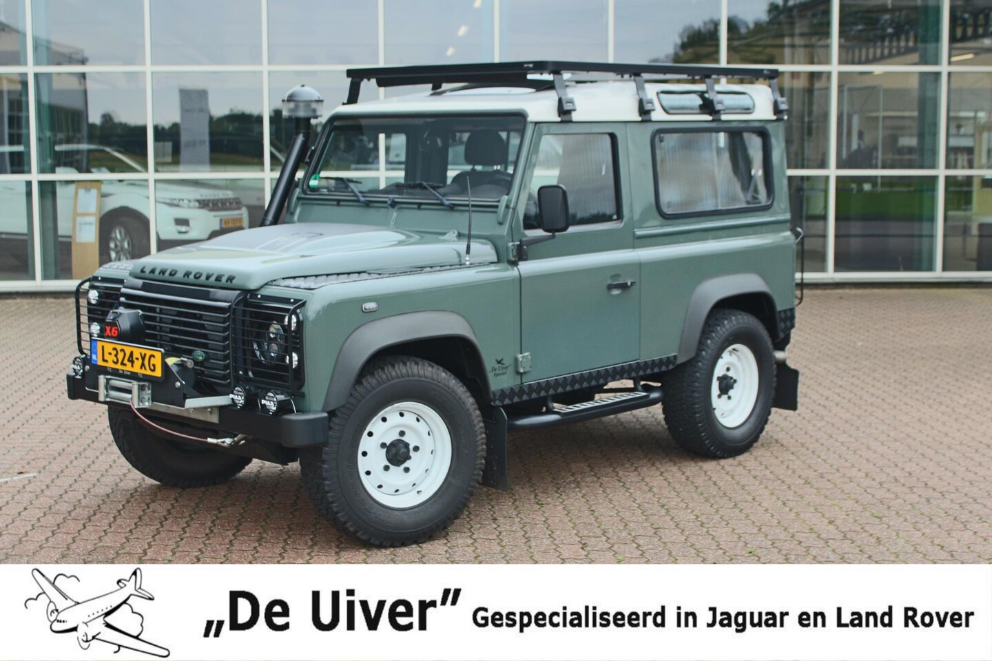 Land Rover Defender 90 - 2.4 TD SW De Uiver Special + Airconditioning - AutoWereld.nl