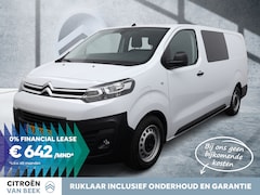 Citroën ë-Jumpy - Dubbel Cabine Lengte 3 75 kWh 6 Zitplaatsen () | Rijklaar | 100% elektrisch | Financial Le