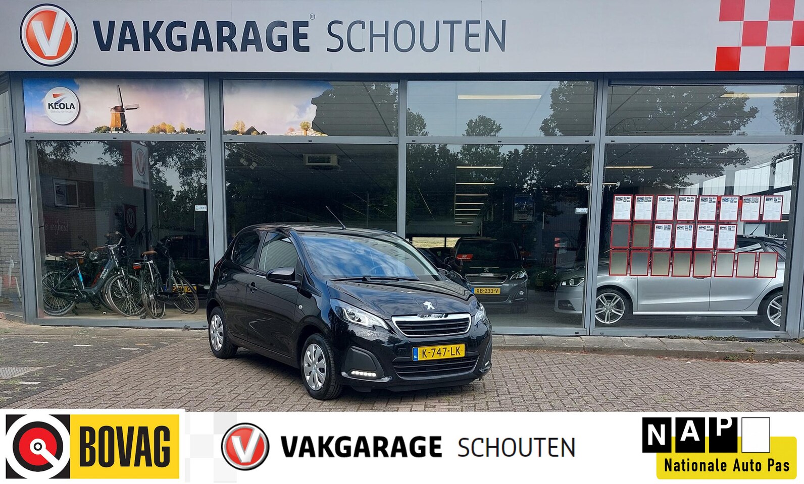 Peugeot 108 - 1.0 e-VTi Active Apple Carplay, Camera - AutoWereld.nl