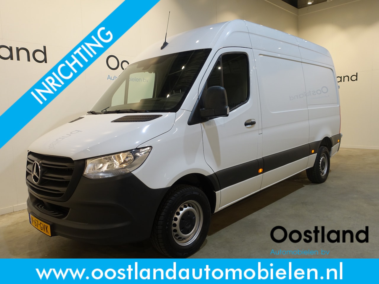 Mercedes-Benz Sprinter - 317 CDI L2H2 RWD / Euro 6 / Servicebus  / Bott inrichting / 22v omvormer / Mbux / Airco / - AutoWereld.nl