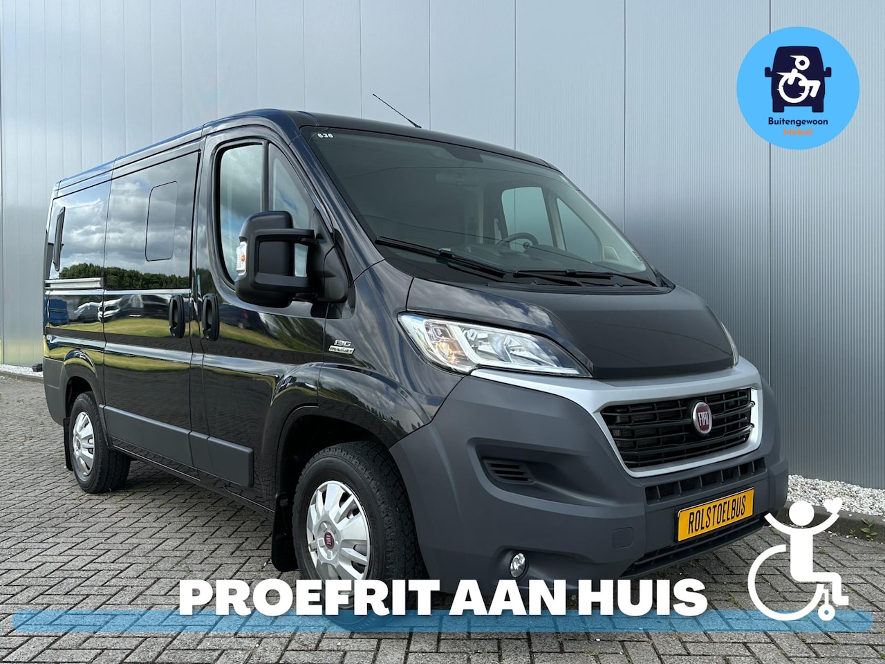 Fiat Ducato - 2.3 Rolstoelbus Zelfrijder (Airco) Automaat - AutoWereld.nl