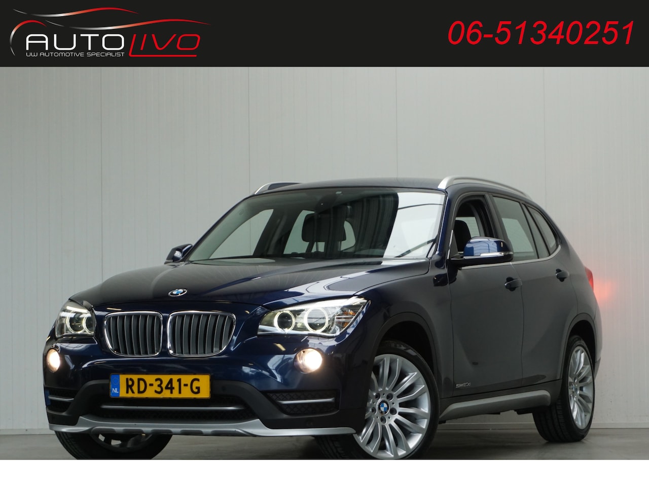 BMW X1 - sDrive20d Executive 184 PK! AUTOMAAT! NAVI H. LEER CAMERA CLIMA PDC TREKHAAK etc. - AutoWereld.nl