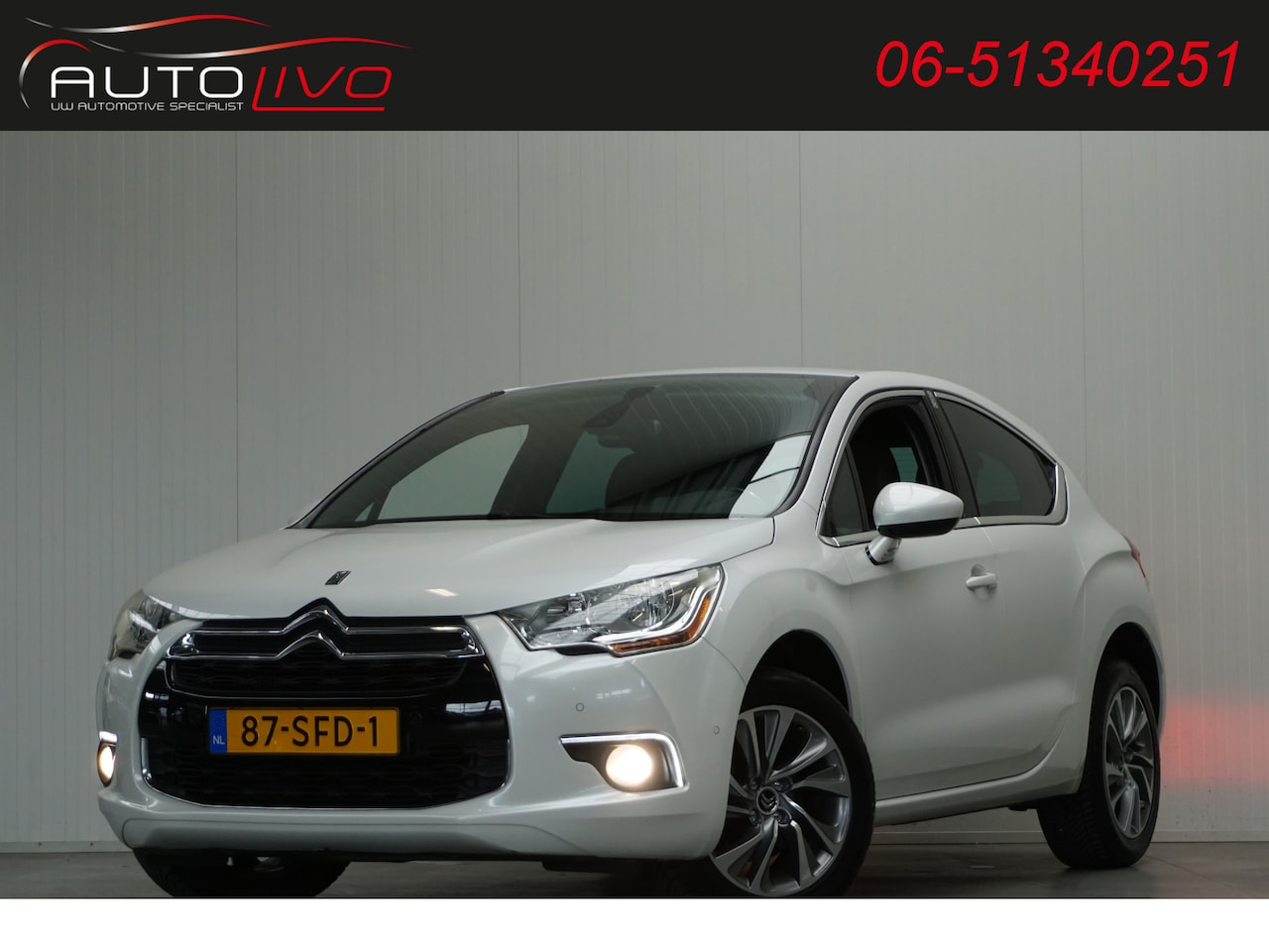 Citroën DS4 - 1.6 THP So Chic AUTOMAAT! H. LEER MASSAGE NAVI CLIMA PDC etc. - AutoWereld.nl