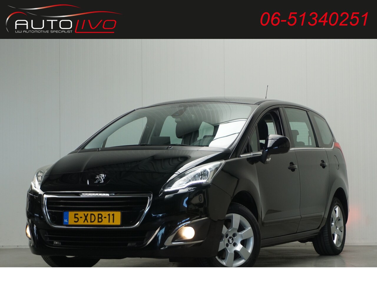 Peugeot 5008 - 1.6 THP Active 7p. PANO NAVI CLIMA PDC CRUISE TREKHAAK etc. - AutoWereld.nl