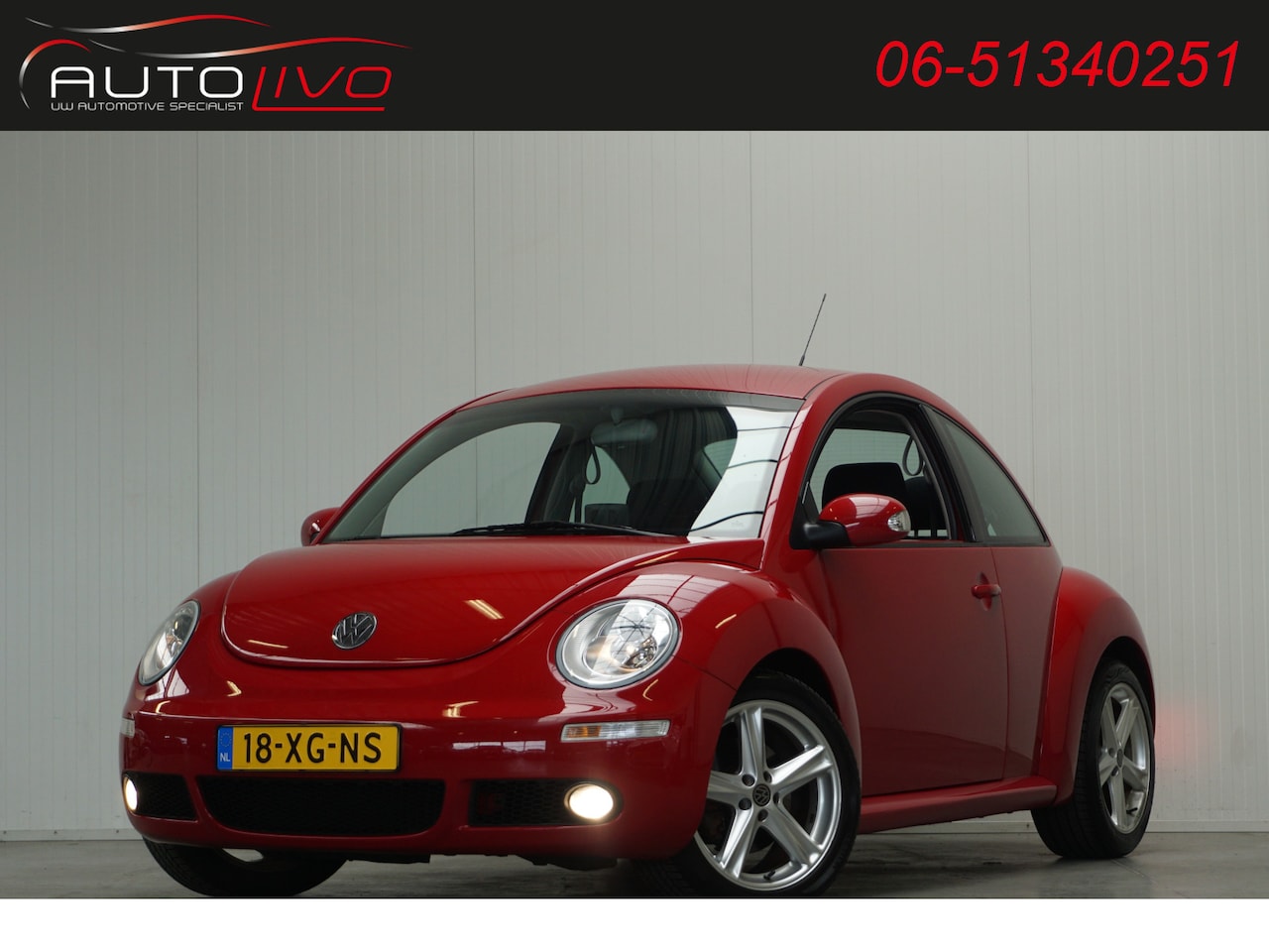 Volkswagen New Beetle - 1.8-20V T Highline 150 PK! NL AUTO! BOM VOL!! - AutoWereld.nl