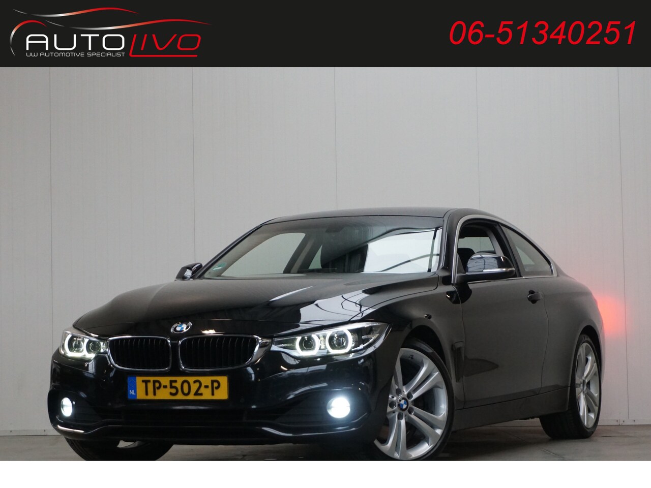 BMW 4-serie Coupé - 430i High Executive NL AUTO! AUTOMAAT! XENON LEER G. NAVI CLIMA etc. - AutoWereld.nl