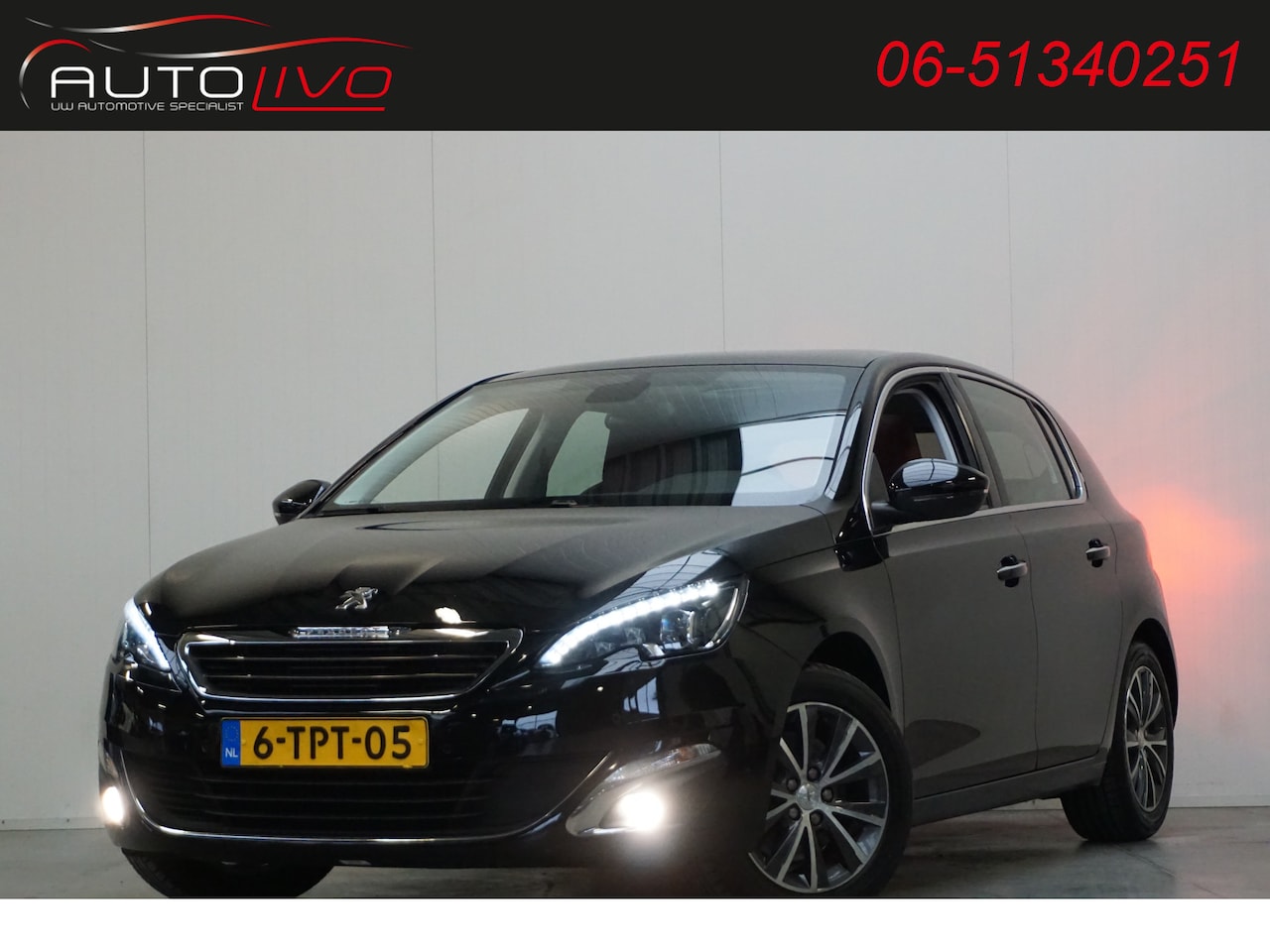 Peugeot 308 - 1.6 THP Première 1 EIG. 156 PK! PANO LEER LED NAVI CLIMA etc. - AutoWereld.nl