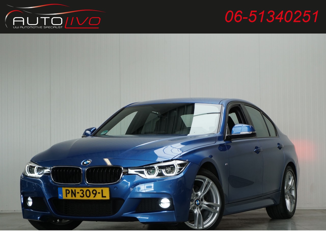 BMW 3-serie - 330i High Executive NL AUTO! M-SPORT XENON LEER G.NAVI CLIMA etc. - AutoWereld.nl