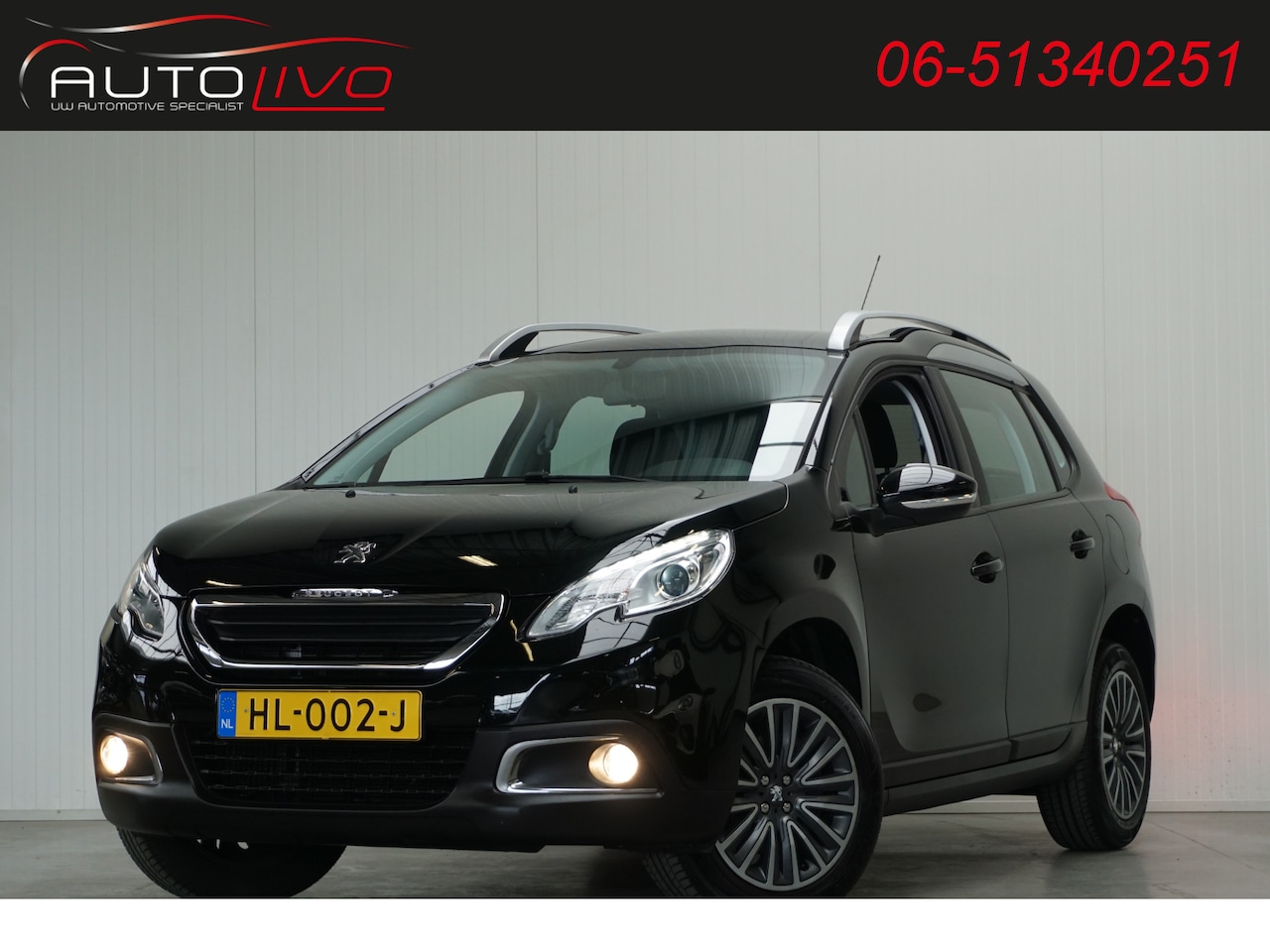 Peugeot 2008 - 1.2 PureTech Active 110 PK! VOL AUTOMAAT! PANO NAVI CRUISE AC. etc. - AutoWereld.nl