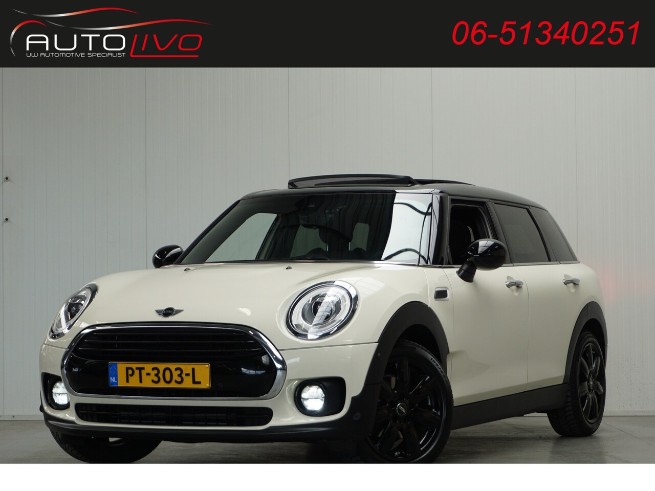 MINI Clubman - 1.5 136 PK! John Cooper Works! XENON PANO NAVI CLIMA PDC LMV etc. - AutoWereld.nl