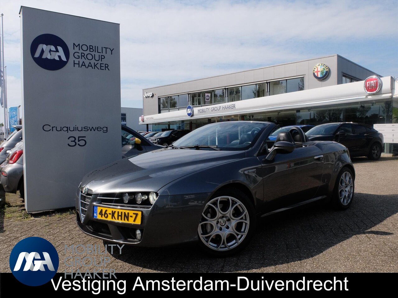 Alfa Romeo Spider - 3.2 JTS V6 24V Q4 Exclusive / Cabrio / Xenon - AutoWereld.nl