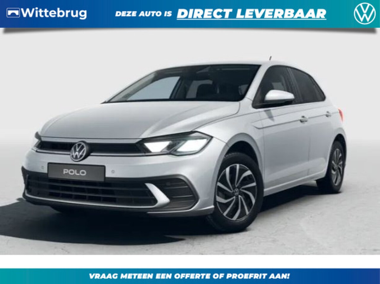 Volkswagen Polo - 1.0 TSI Life Edition !!!Profiteer ook van 2.000 euro inruilpremie!!! - AutoWereld.nl