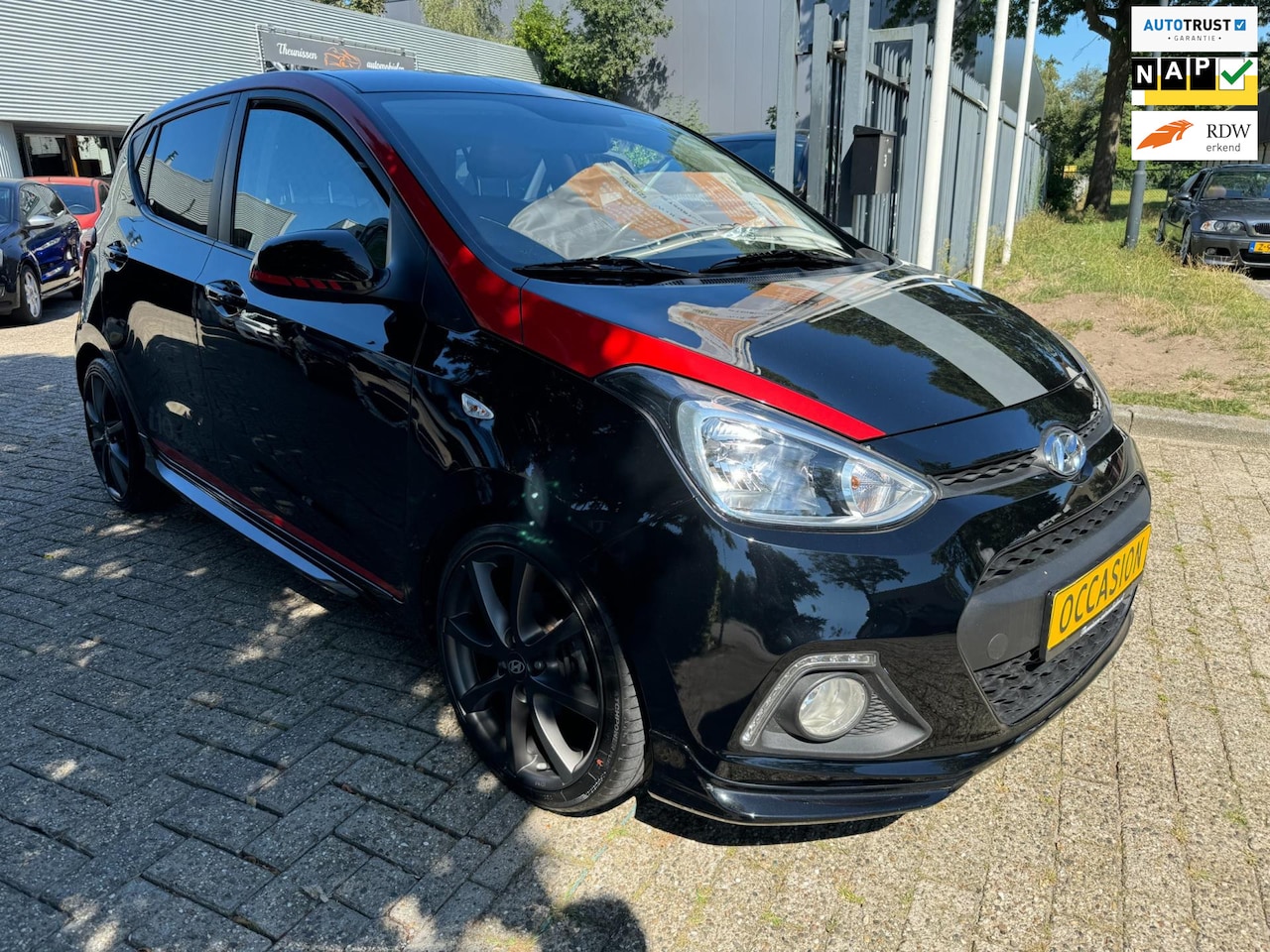 Hyundai i10 - 1.2i 16v Sport edition, elec ,pakket, airco, cruise, stoel verwarming, stuur verwarming, n - AutoWereld.nl