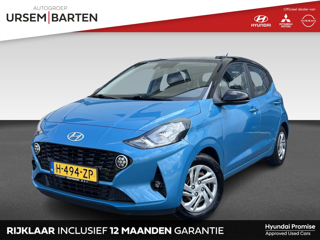 Hyundai i10 - 1.0 Comfort | zwart dak - AutoWereld.nl