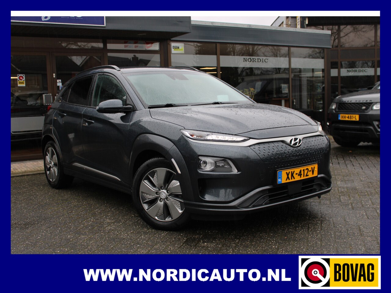 Hyundai Kona Electric - EV PREMIUM 64KWH / CAMERA- NAVIGATIE- LEDER STOELVERW EN VERKOELING - AutoWereld.nl