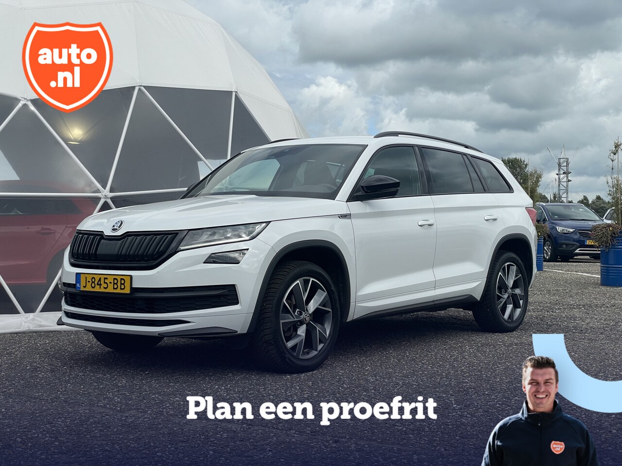 Skoda Kodiaq - 1.5 TSI Sportline Business 7p. | Adapt Cruise Control | Camera | Carplay | LED |  Elekt ve - AutoWereld.nl