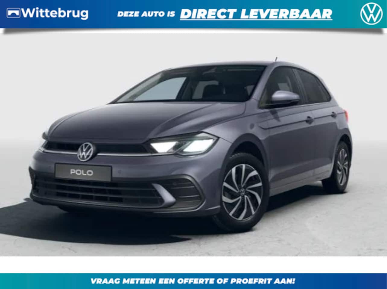 Volkswagen Polo - 1.0 TSI DSG Life Edition !!!Profiteer ook van 2.000 EURO inruilpremie!!! - AutoWereld.nl