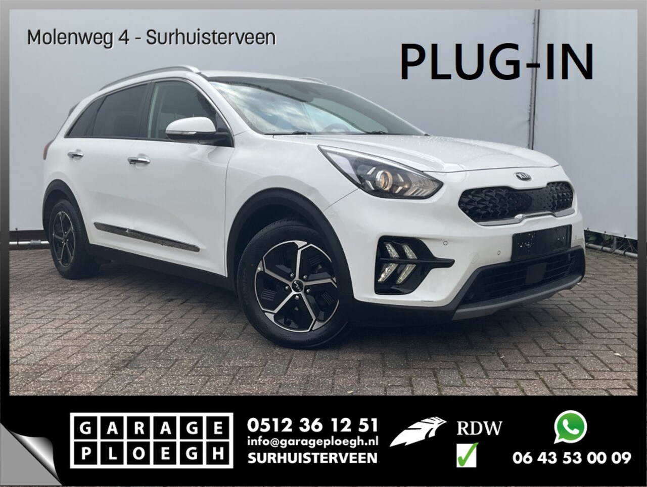 Kia Niro - 1.6 GDi PHEV DynamicPlusLine Stoel/Stuurverw. Apple Camera - AutoWereld.nl