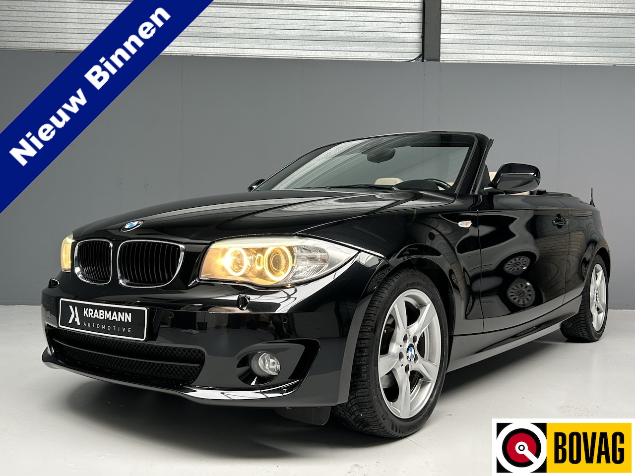 BMW 1-serie Cabrio - 118i High Executive LCi|Leder|Cruise - AutoWereld.nl