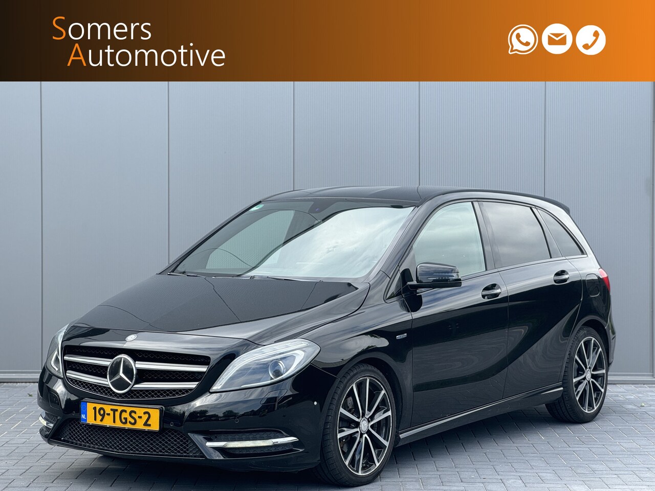 Mercedes-Benz B-klasse - 180 CDI Sport Ambition Night | Xenon | Navigatie | 18" - AutoWereld.nl