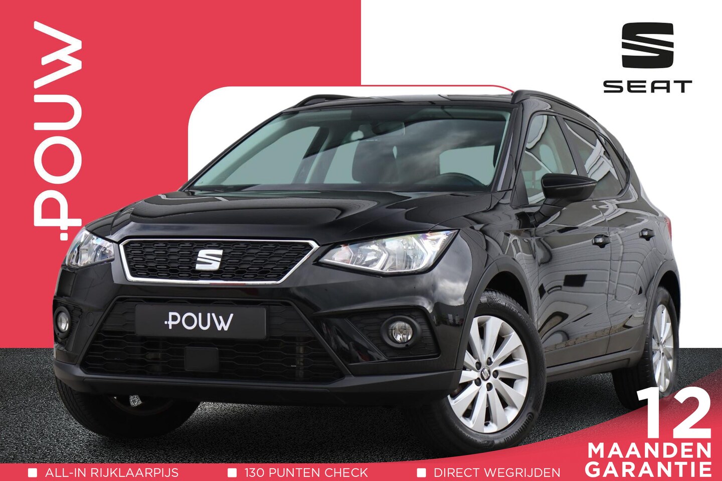 Seat Arona - 1.0 TSI 95pk Style | Apple Carplay/Android Auto | Airco | 16" Velgen - AutoWereld.nl