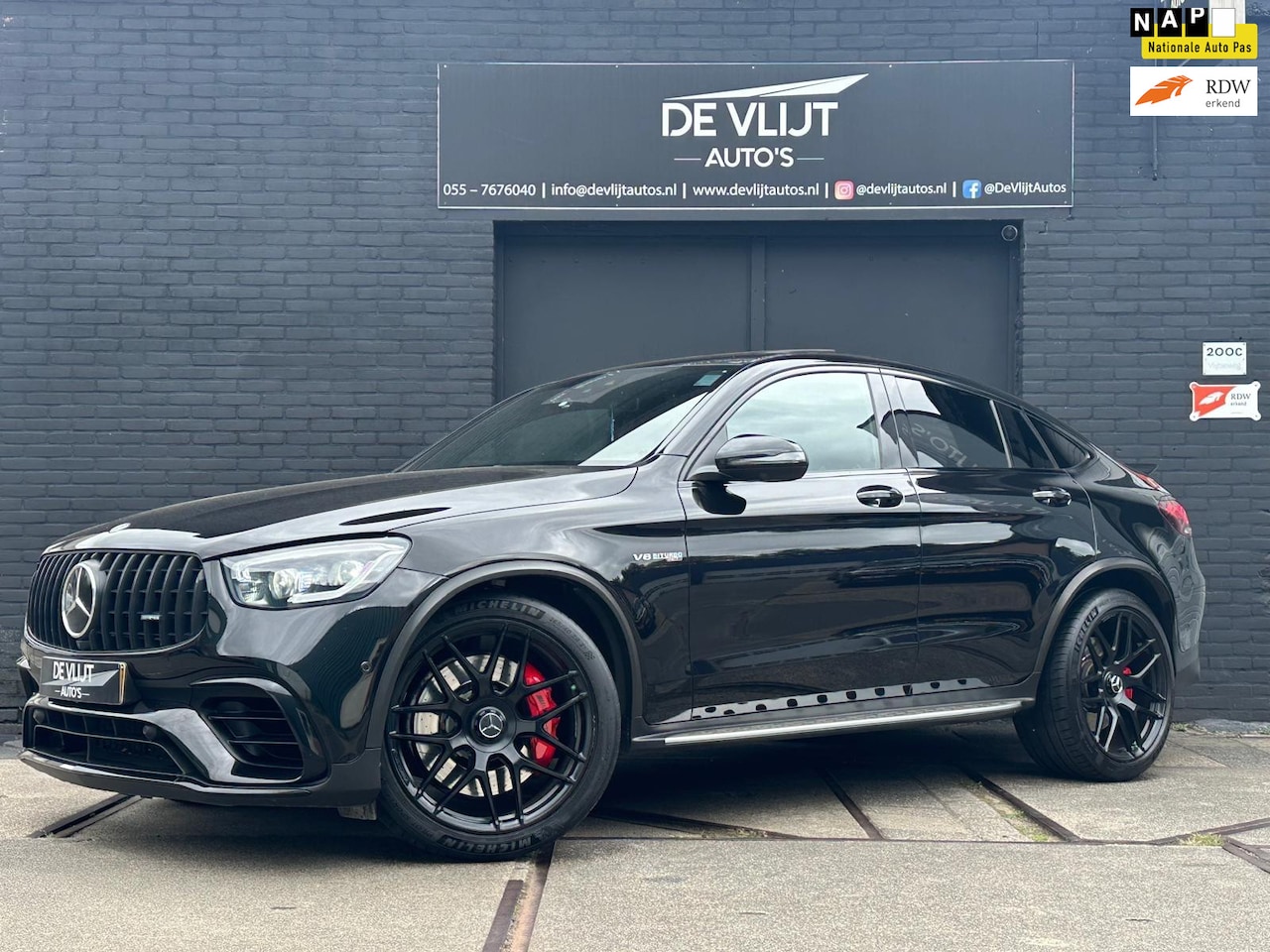 Mercedes-Benz GLC-klasse - 63 S 510PK AMG 4MATIC+ Prem Plus | Schuifdak | Navi | Performance Stoelen | Carbon | 360 C - AutoWereld.nl