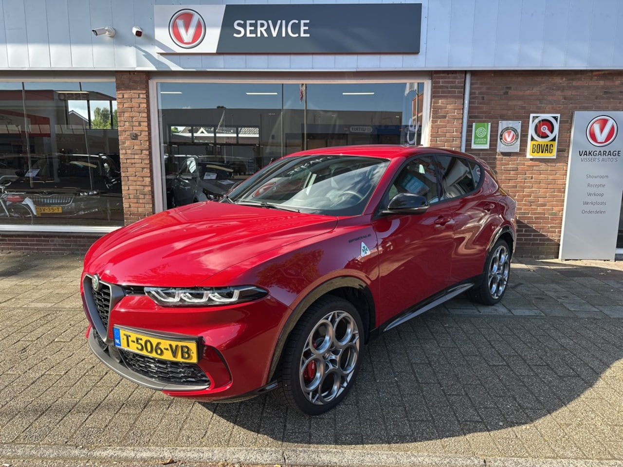 Alfa Romeo Tonale - 1.3T PHEV Edizione Speciale hybrid | naviagtie | cruise control | lichtmetalen wielen 20'' - AutoWereld.nl