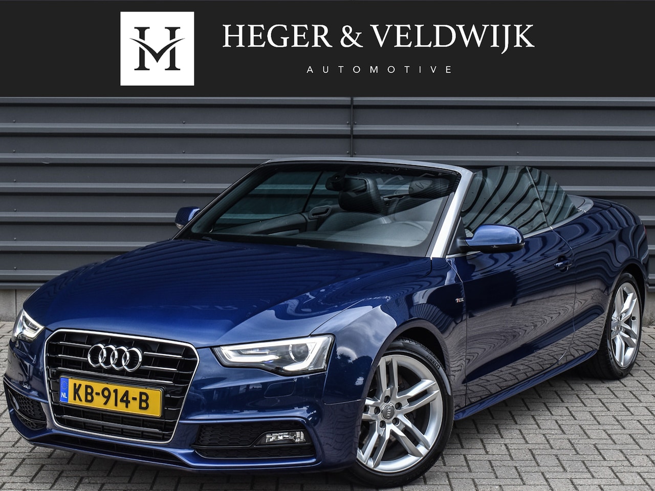 Audi A5 Cabriolet - 2.0 TFSI SPORT EDITIN | NL-AUTO | 230 PK | GOED-ONDERHOUDEN | LEDER | XENON-LED | BANG&OLU - AutoWereld.nl