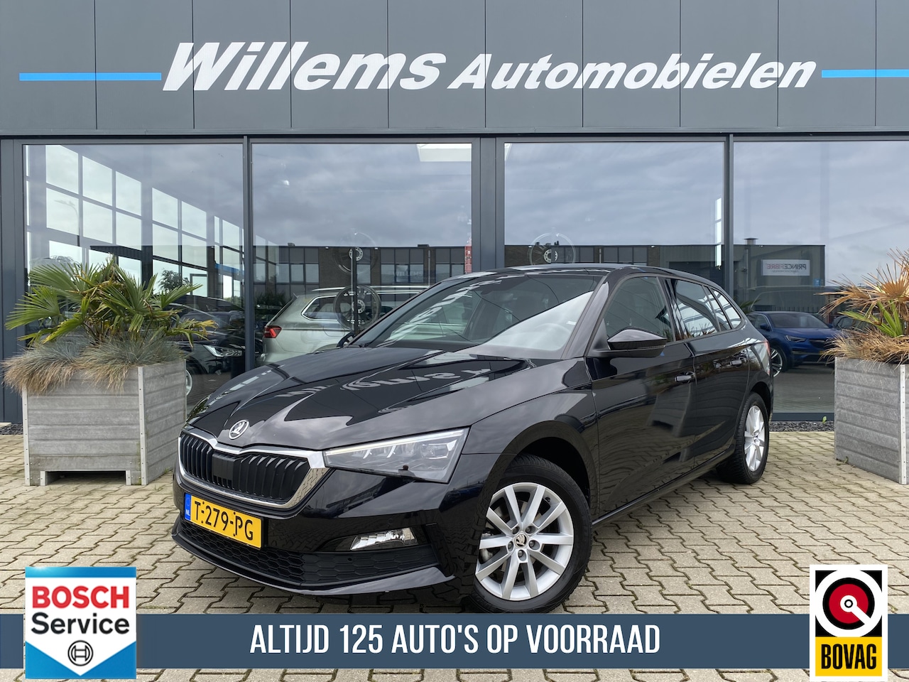 Skoda Scala - 1.0 TSI Online Edition & Panorama Dak, Cruise Control & Stoelverwarming - AutoWereld.nl