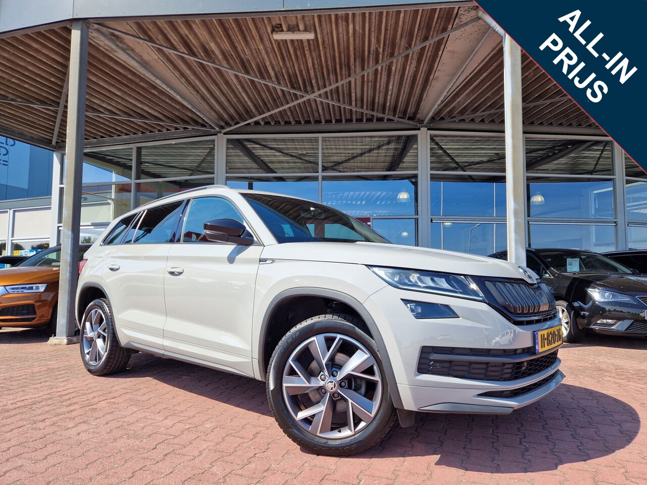 Skoda Kodiaq - 1.5 TSI Sportline Business 12 MND BOVAG GAR. - AutoWereld.nl