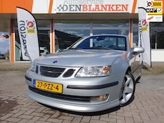 Saab 9-3 Cabrio - 2.0T 210 PK Aero BJ.2004 / Leder / Stoelverwarming / Navi / Pdc / Topuitvoering