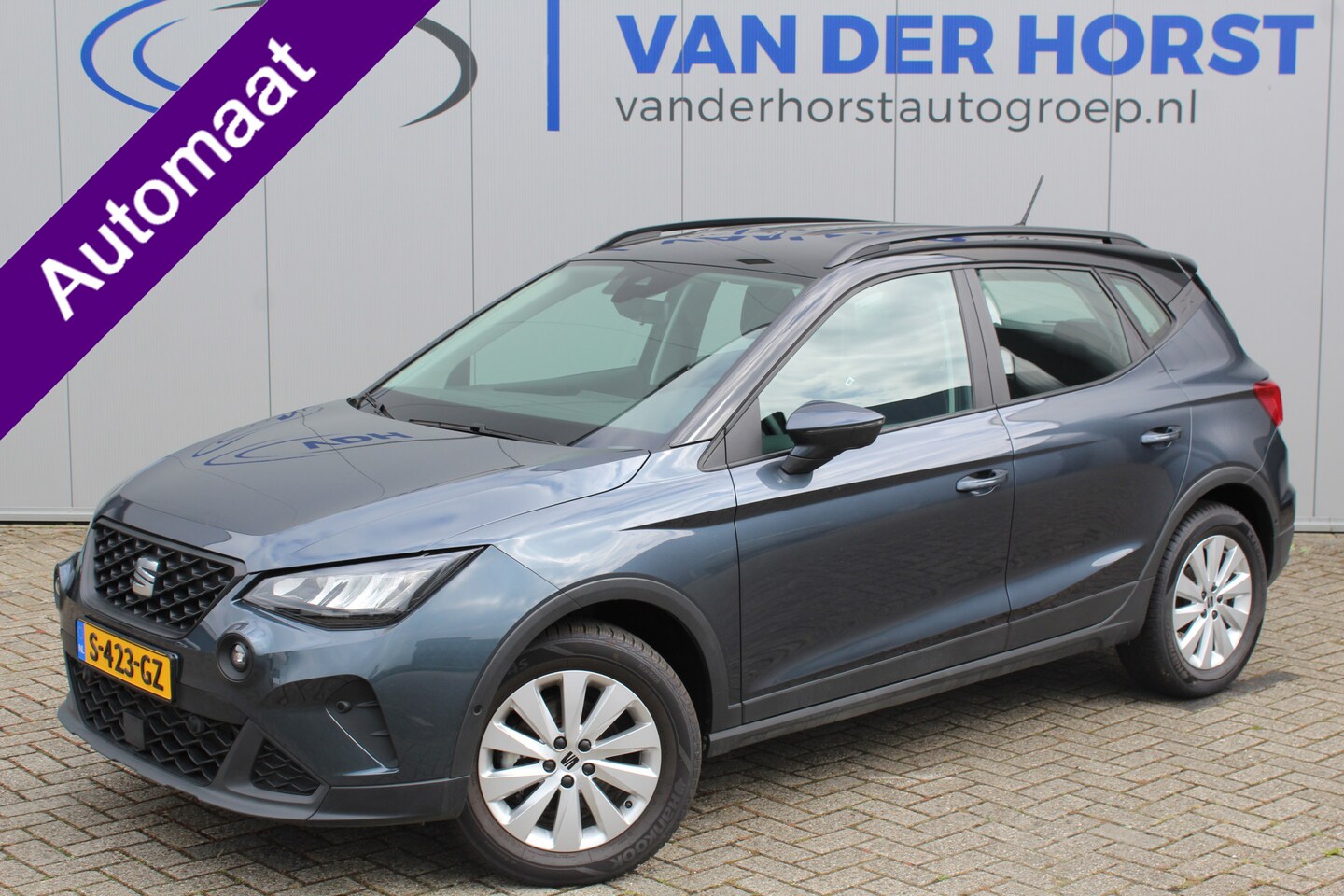 Seat Arona - 1.0-110pk TSI Style Business AUTOMAAT ! Gun u het comfort en gemak van een automaat ! Navi - AutoWereld.nl