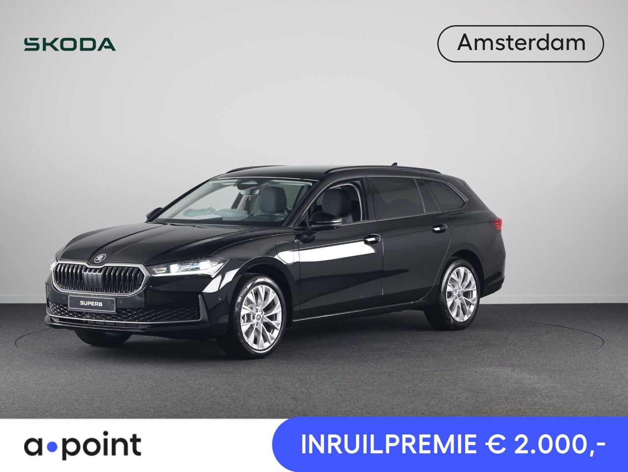 Skoda Superb Combi - First Edition 1.5 TSI PHEV 204 pk 6 versn. DSG | Travel Assist Plus | Light & View | Akoes - AutoWereld.nl