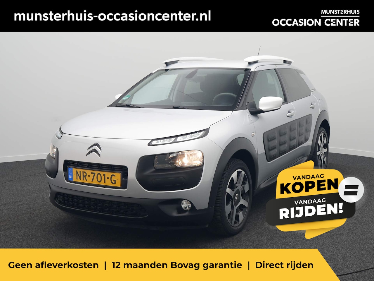 Citroën C4 Cactus - 1.2 PureTech Rip Curl - All seasonbanden - Speciale uitvoering - AutoWereld.nl