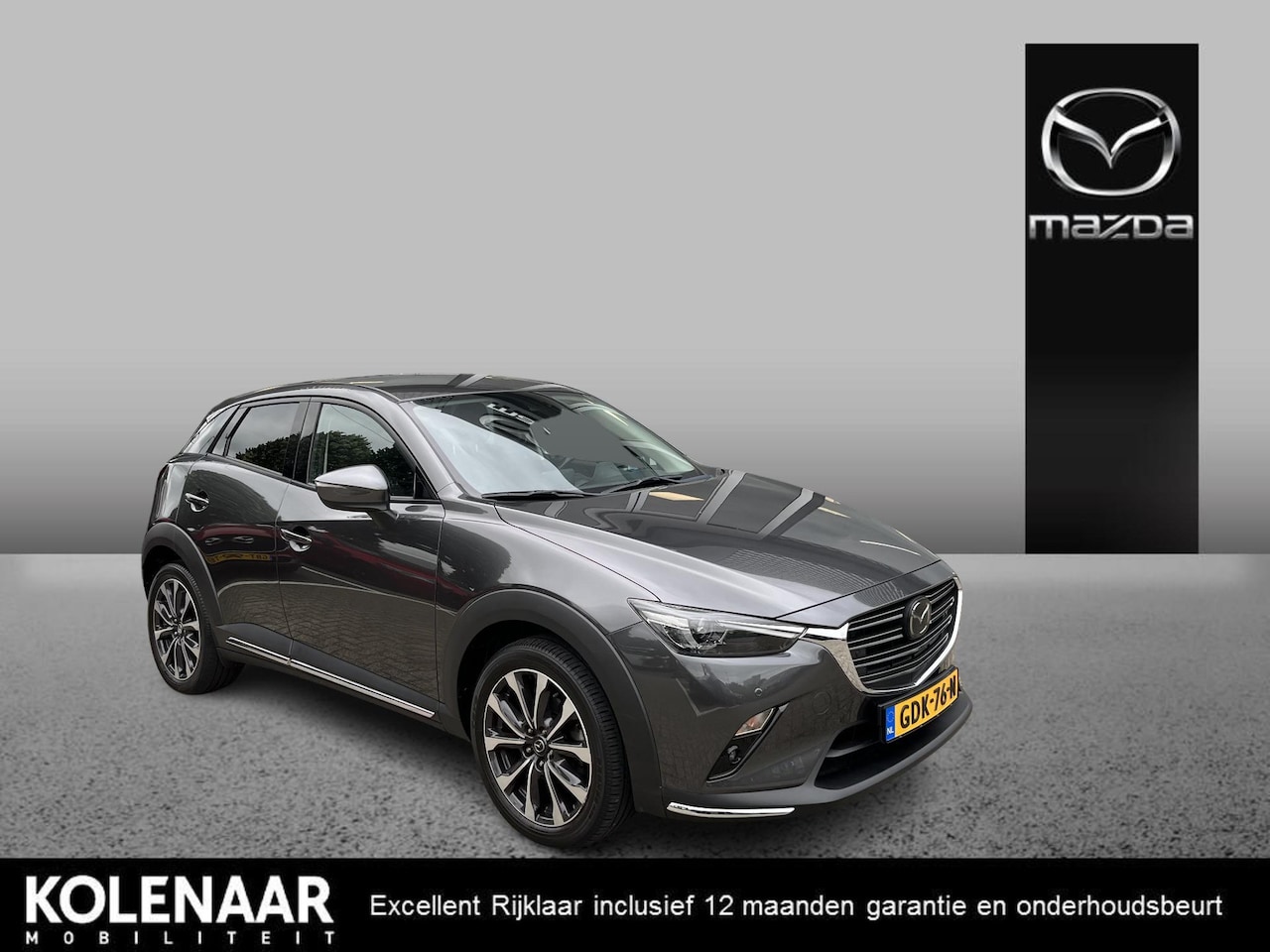 Mazda CX-3 - 2.0 Sky-G 120 GT-M Automaat /Dealeronderhouden/Navi/Airco/HUD/Adaptive/Keyless - AutoWereld.nl