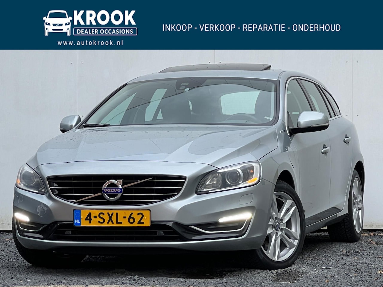 Volvo V60 - 2.4 D6 AWD Plug-In Hybrid Summum | 2013 | - AutoWereld.nl