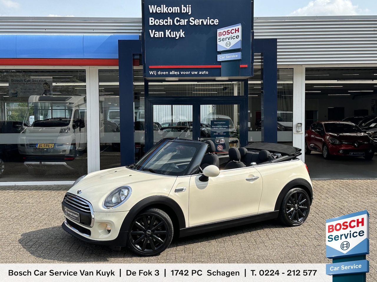 MINI Cabrio - Mini 1.2 One Pepper Business / NL Auto / Cruise Control / Stoelverwarming / Navi / Bluetoo - AutoWereld.nl