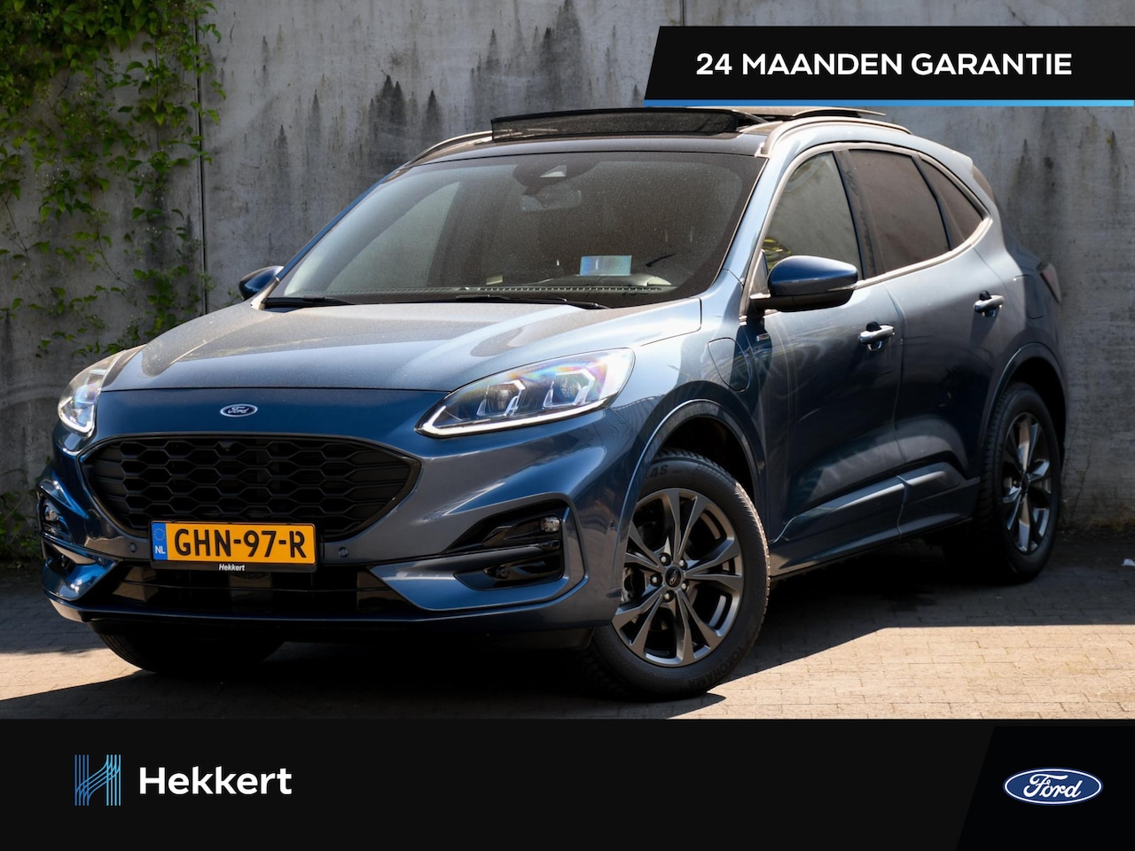 Ford Kuga - ST-Line 2.5 PHEV 225pk Automaat SCHUIF-DAK | WINTER PACK | 18''LM | PDC + CAM. V&A | HUD | - AutoWereld.nl