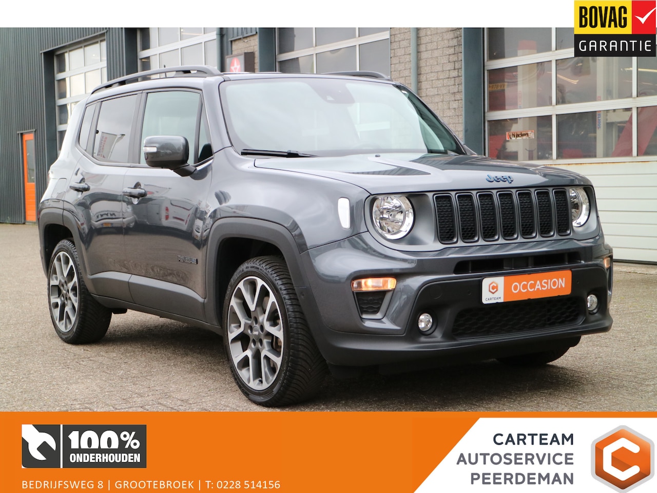 Jeep Renegade - 4xe 240 Plug-in Hybrid Electric S | Navi| Camera | Carplay | - AutoWereld.nl